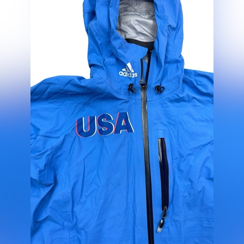 ADIDAS TEAM USA SHELL JACKET - WOMEN'S Biathlon Size Medium Skiing Outdo…​ - Picture 3 of 9